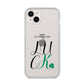 Happy St Patricks Day Luck iPhone 14 Plus Clear Tough Case Starlight