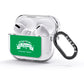 Happy St Patricks Day Personalised AirPods Glitter Case 3rd Gen Side Image