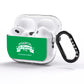 Happy St Patricks Day Personalised AirPods Pro Glitter Case Side Image