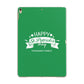 Happy St Patricks Day Personalised Apple iPad Gold Case