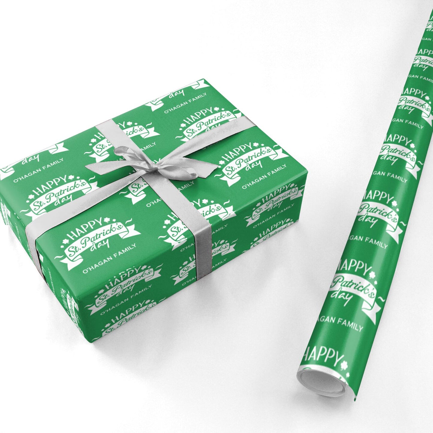 Happy St Patricks Day Personalised Personalised Wrapping Paper