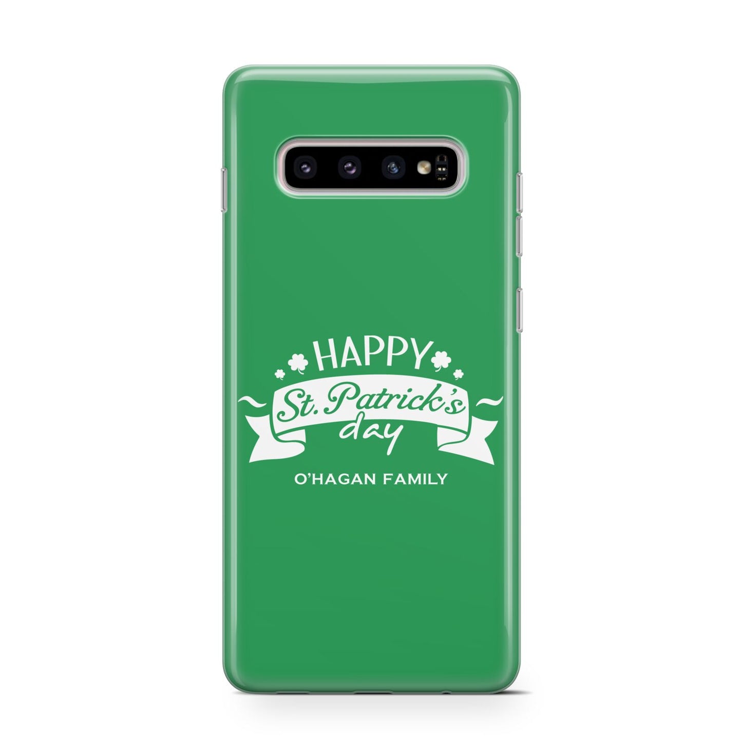 Happy St Patricks Day Personalised Protective Samsung Galaxy Case