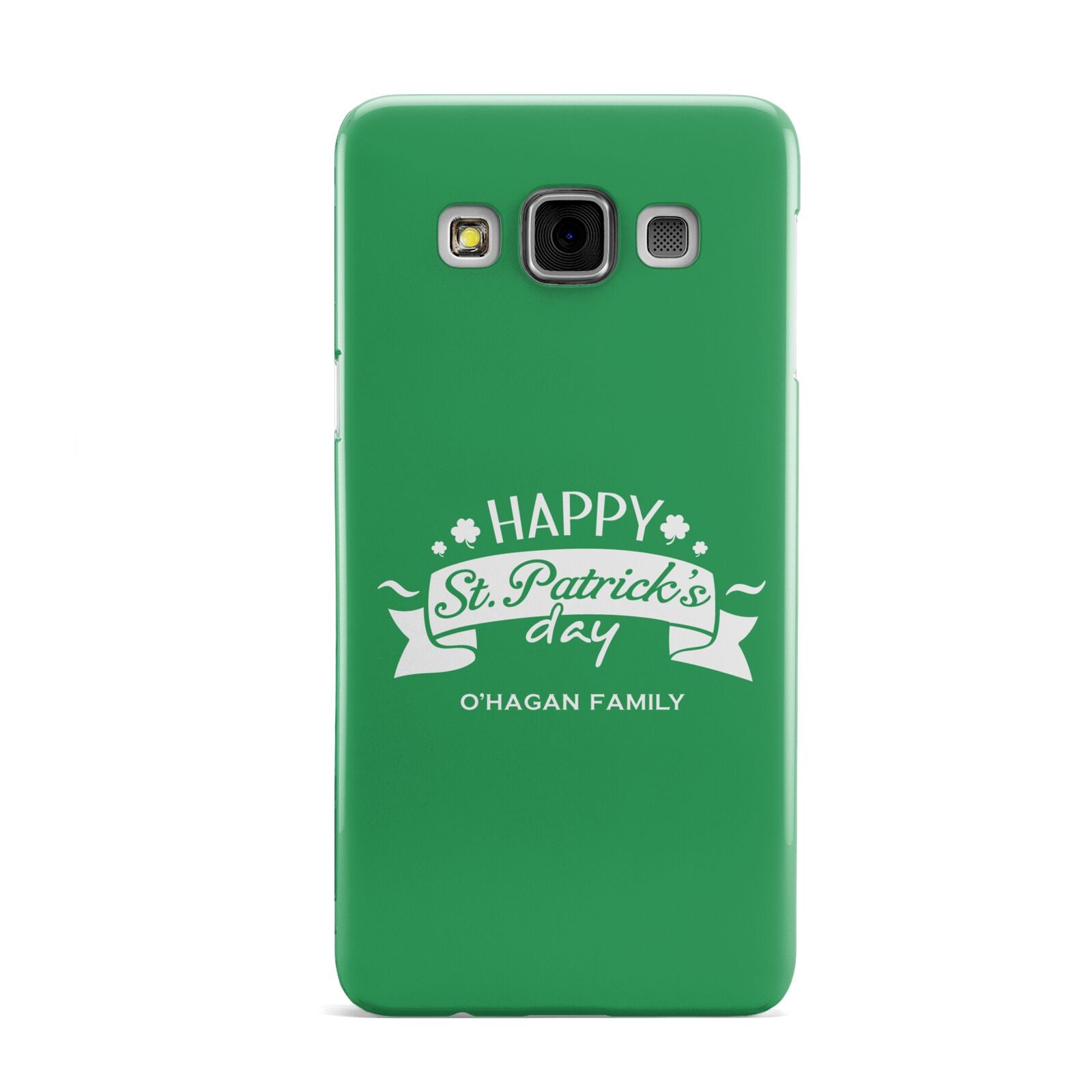 Happy St Patricks Day Personalised Samsung Galaxy A3 Case