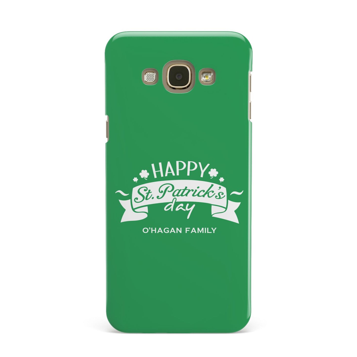 Happy St Patricks Day Personalised Samsung Galaxy A8 Case