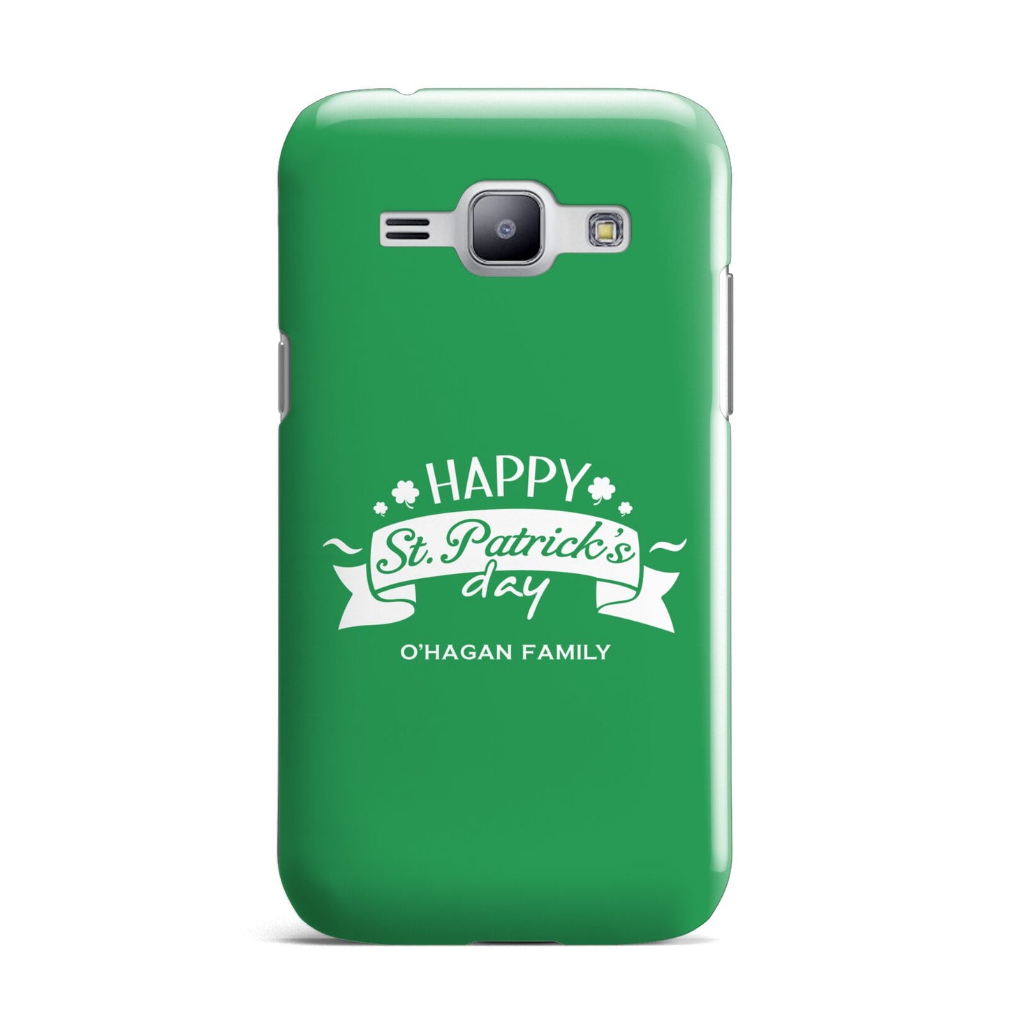 Happy St Patricks Day Personalised Samsung Galaxy J1 2015 Case