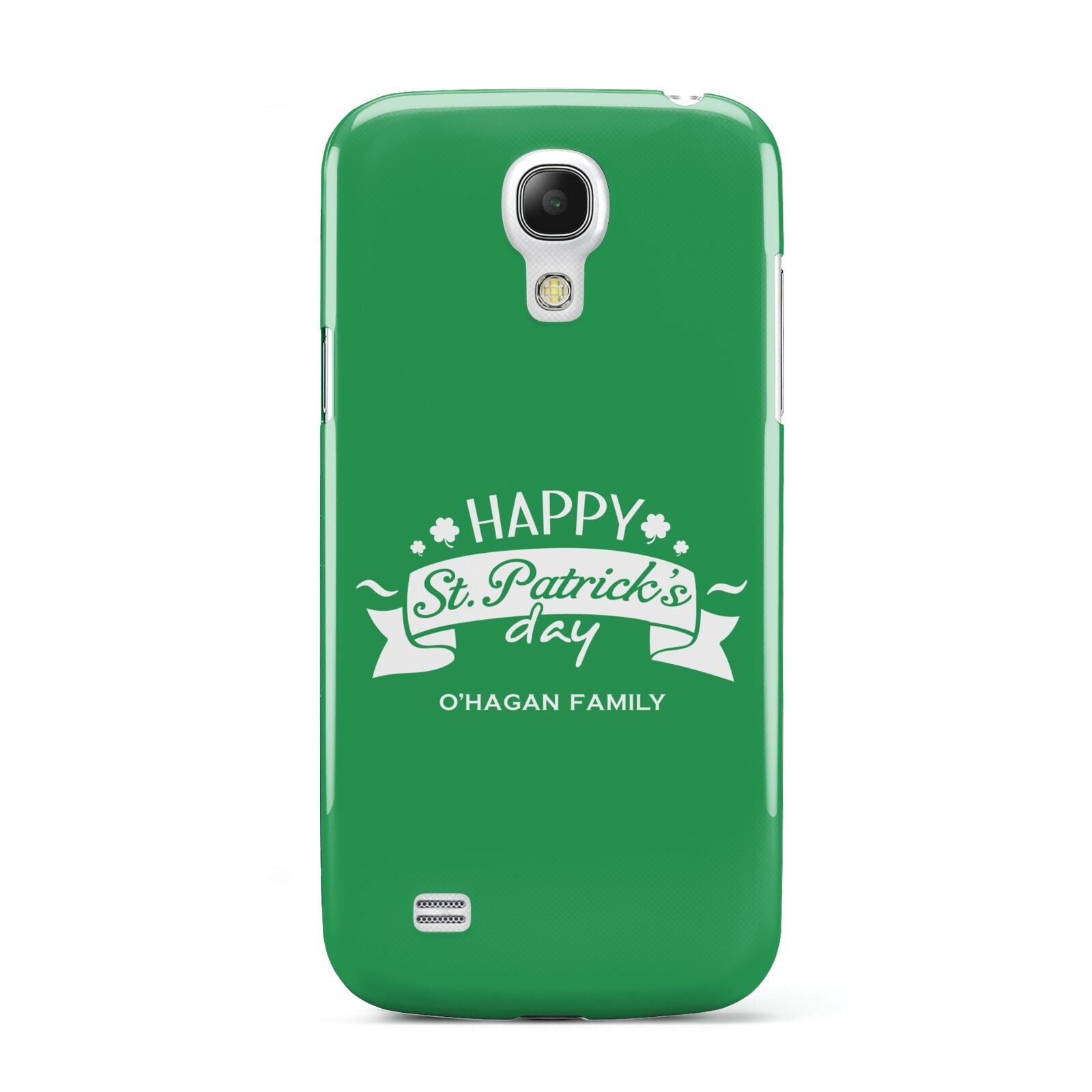 Happy St Patricks Day Personalised Samsung Galaxy S4 Mini Case
