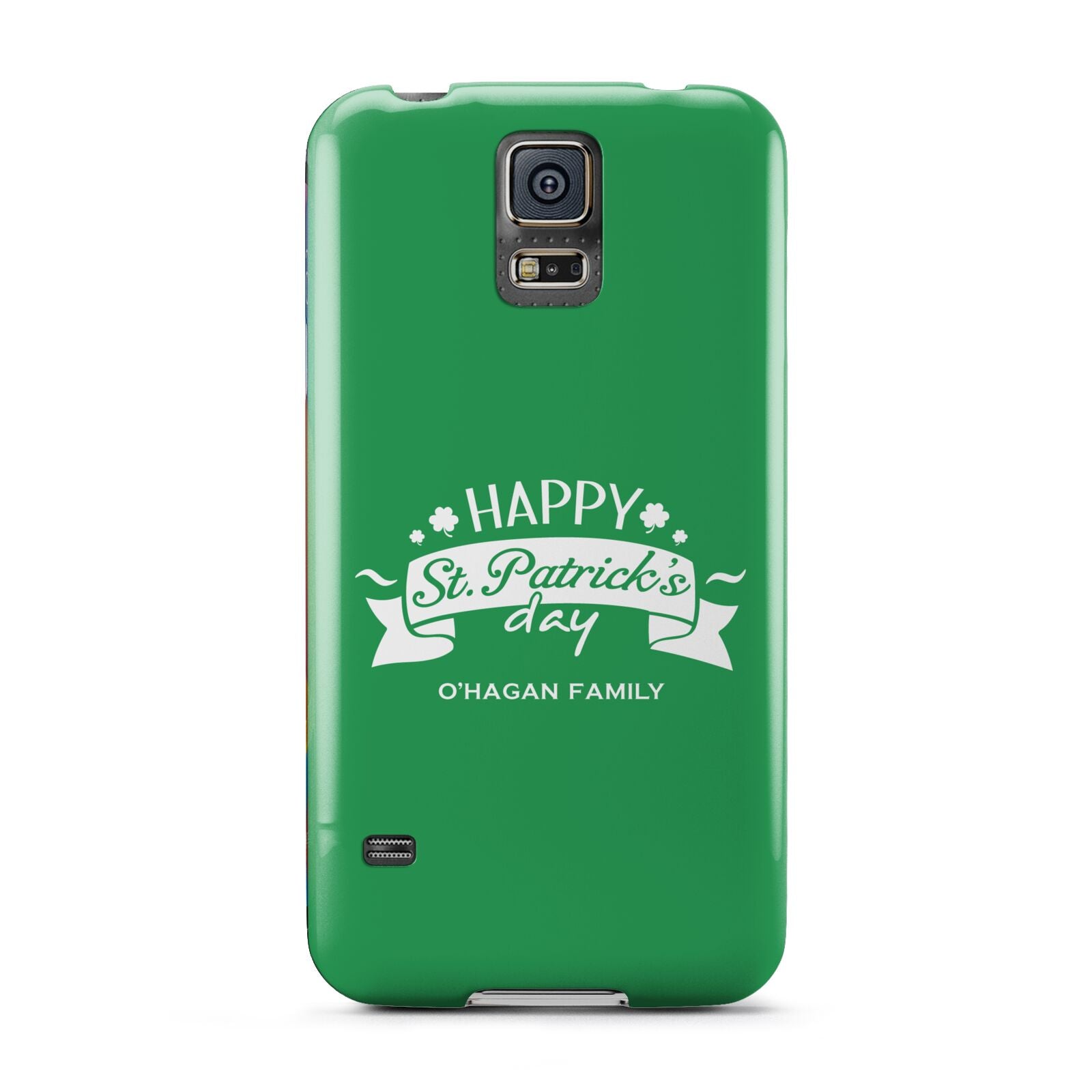 Happy St Patricks Day Personalised Samsung Galaxy S5 Case