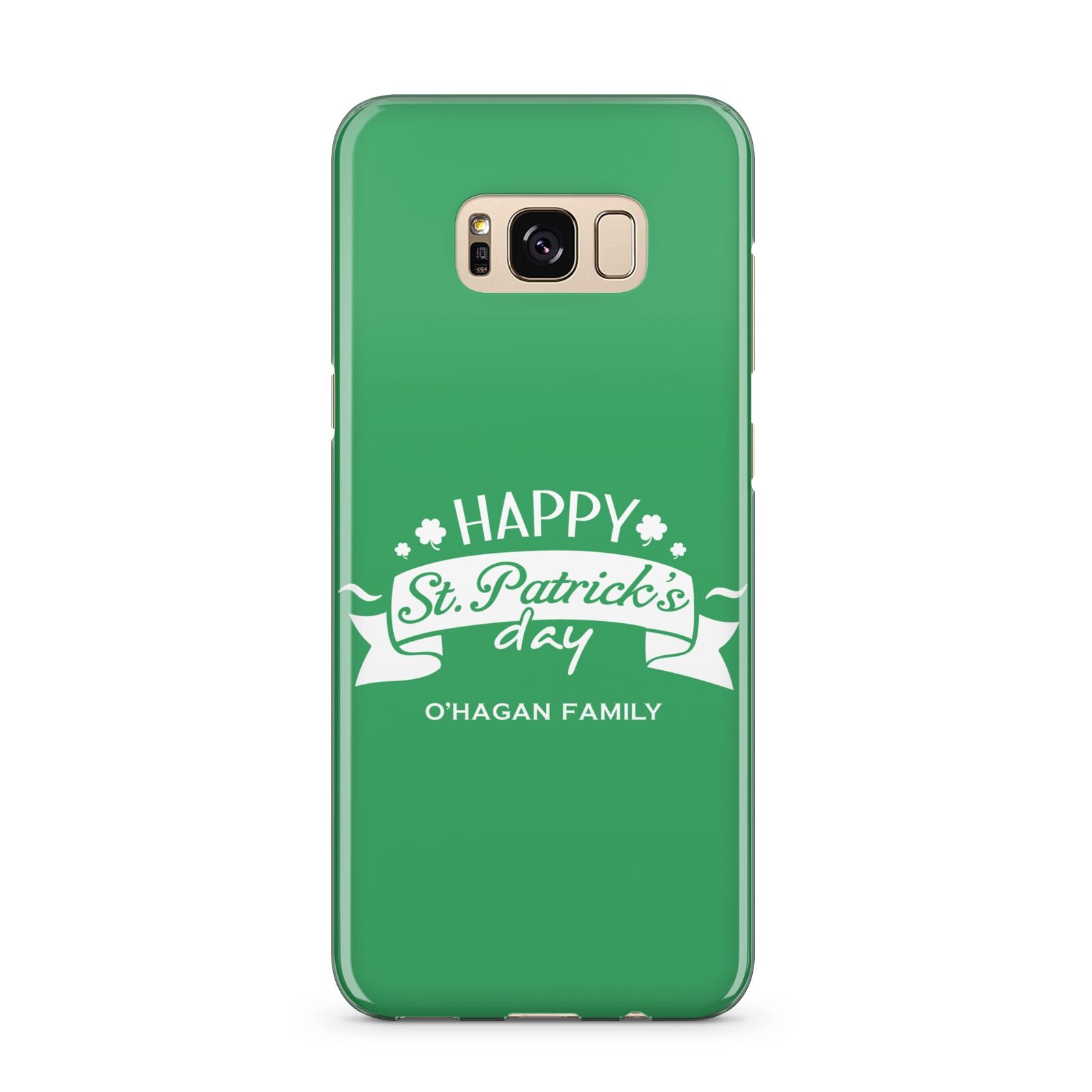Happy St Patricks Day Personalised Samsung Galaxy S8 Plus Case
