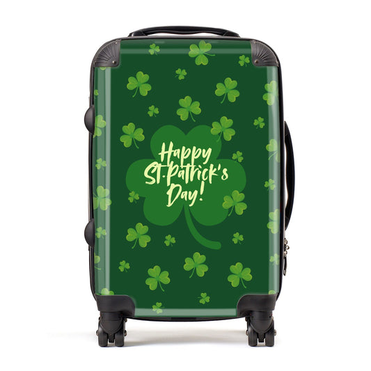 Happy St Patricks Day Suitcase