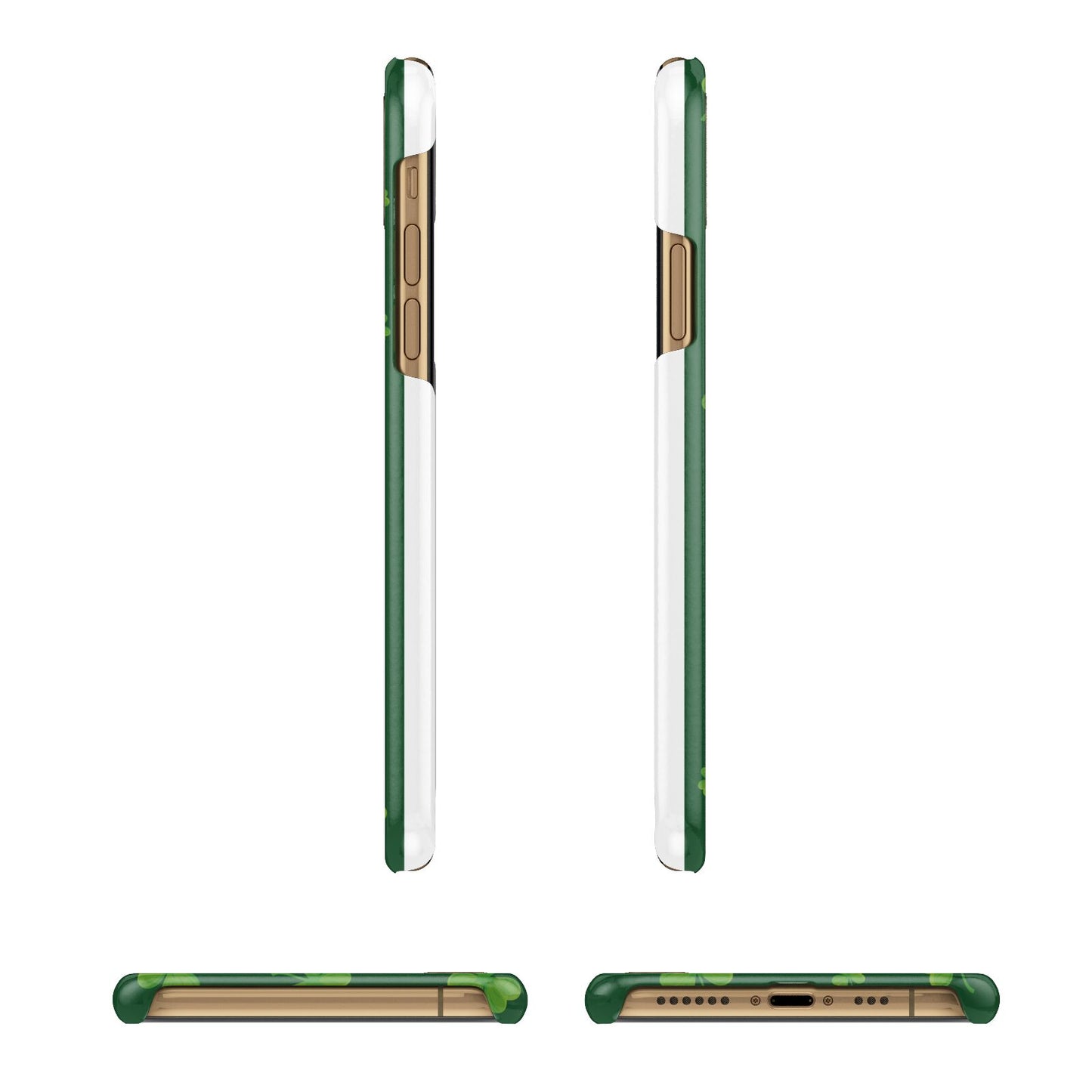 Happy St Patricks Day iPhone 11 3D Snap Case Angle Images