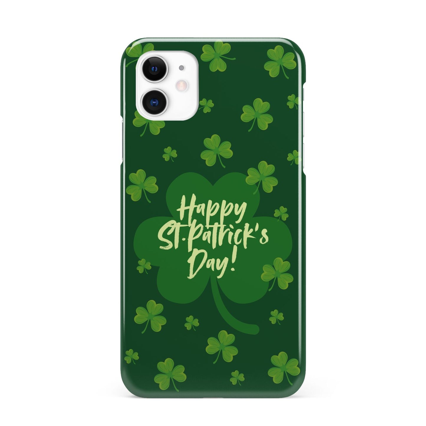 Happy St Patricks Day iPhone 11 3D Snap Case