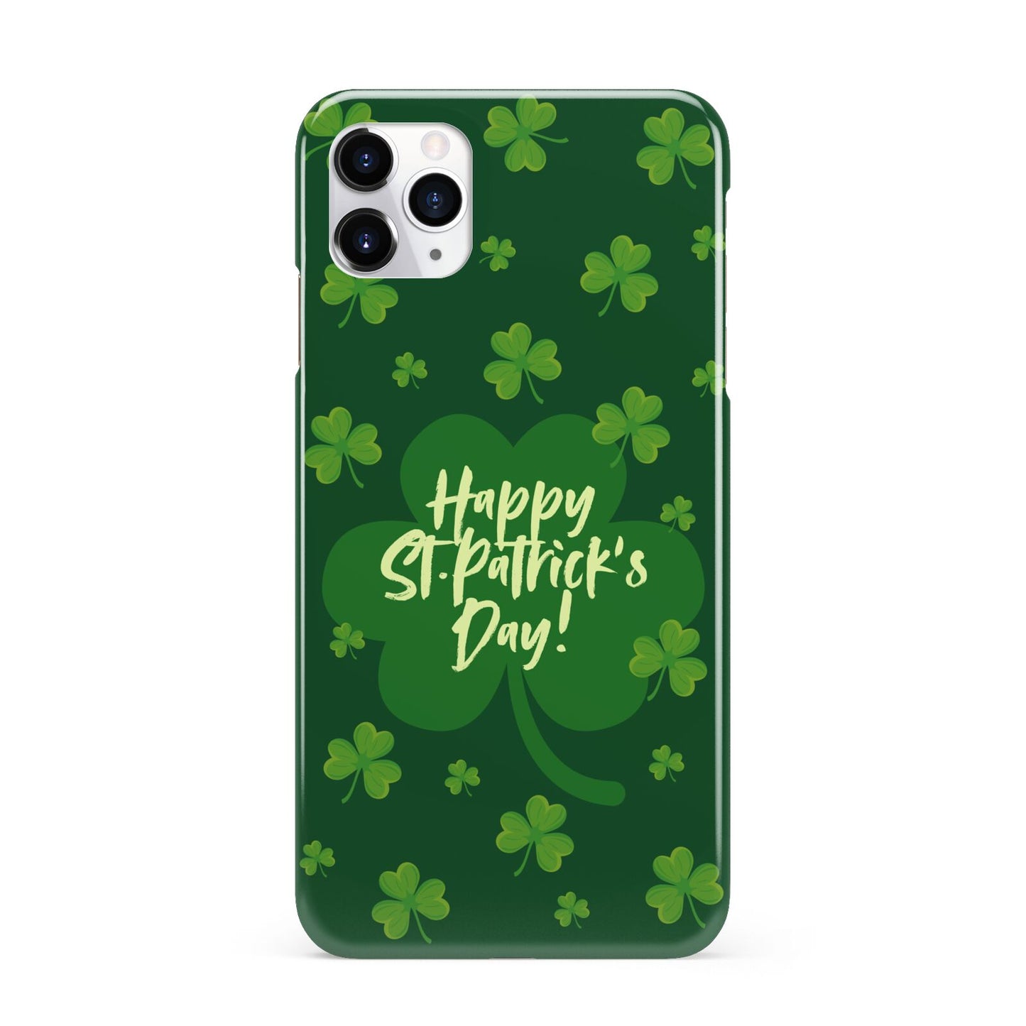 Happy St Patricks Day iPhone 11 Pro Max 3D Snap Case