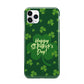 Happy St Patricks Day iPhone 11 Pro Max 3D Tough Case