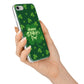Happy St Patricks Day iPhone 7 Bumper Case on Silver iPhone Alternative Image
