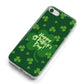 Happy St Patricks Day iPhone 8 Bumper Case on Silver iPhone Alternative Image