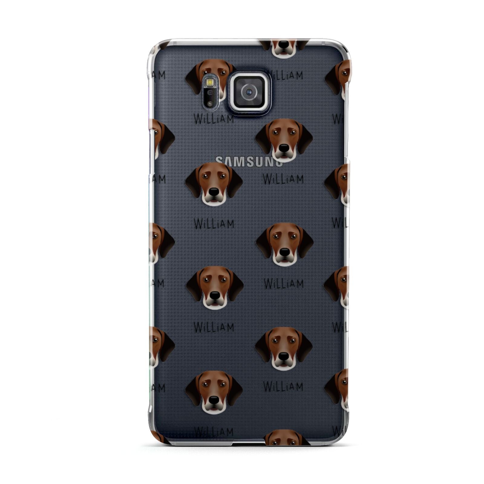 Harrier Icon with Name Samsung Galaxy Alpha Case