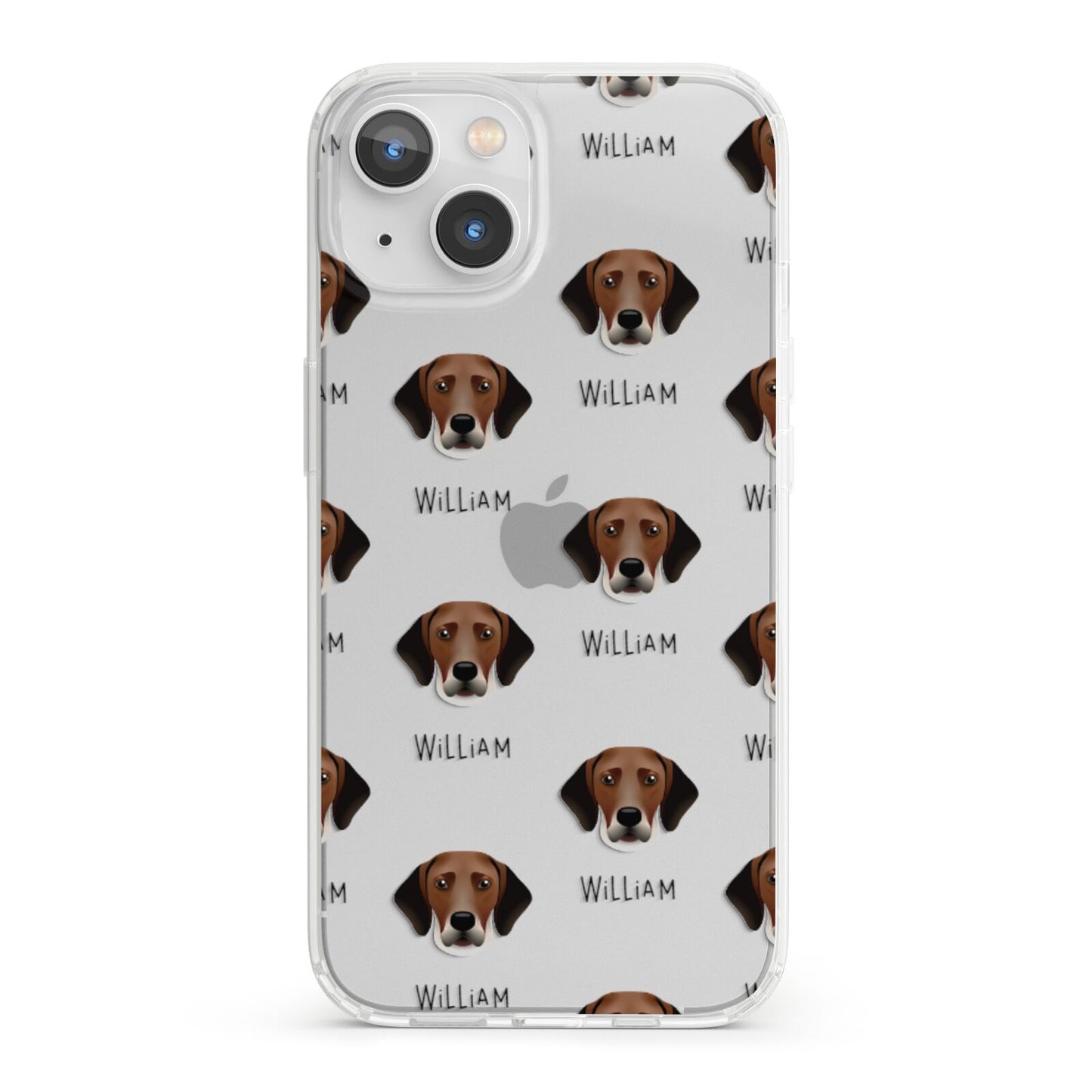 Harrier Icon with Name iPhone 13 Clear Bumper Case
