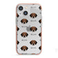 Harrier Icon with Name iPhone 13 Mini TPU Impact Case with Pink Edges