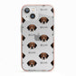 Harrier Icon with Name iPhone 13 TPU Impact Case with Pink Edges