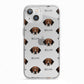 Harrier Icon with Name iPhone 13 TPU Impact Case with White Edges
