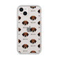 Harrier Icon with Name iPhone 14 Plus Clear Tough Case Starlight