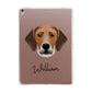 Harrier Personalised Apple iPad Rose Gold Case