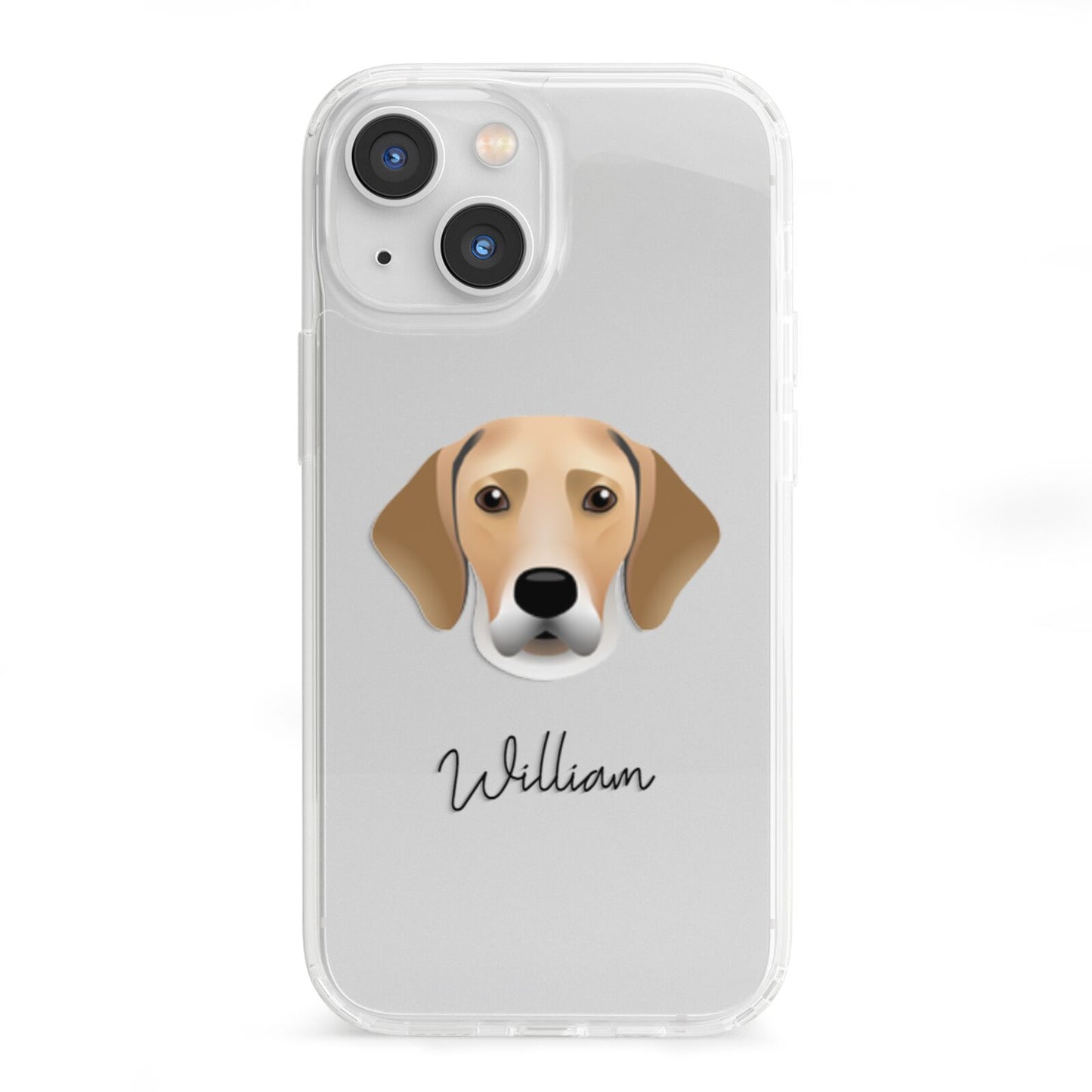 Harrier Personalised iPhone 13 Mini Clear Bumper Case