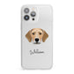 Harrier Personalised iPhone 13 Pro Max Clear Bumper Case