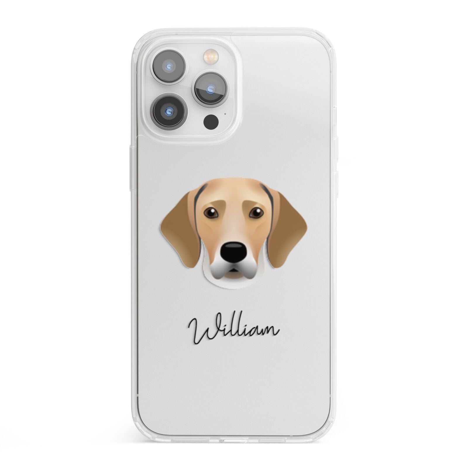 Harrier Personalised iPhone 13 Pro Max Clear Bumper Case