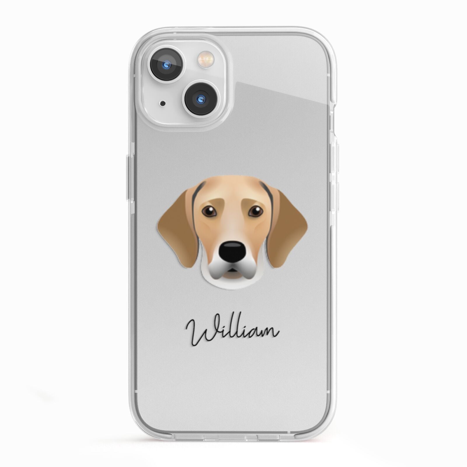 Harrier Personalised iPhone 13 TPU Impact Case with White Edges