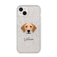 Harrier Personalised iPhone 14 Plus Glitter Tough Case Starlight