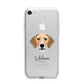 Harrier Personalised iPhone 7 Bumper Case on Silver iPhone