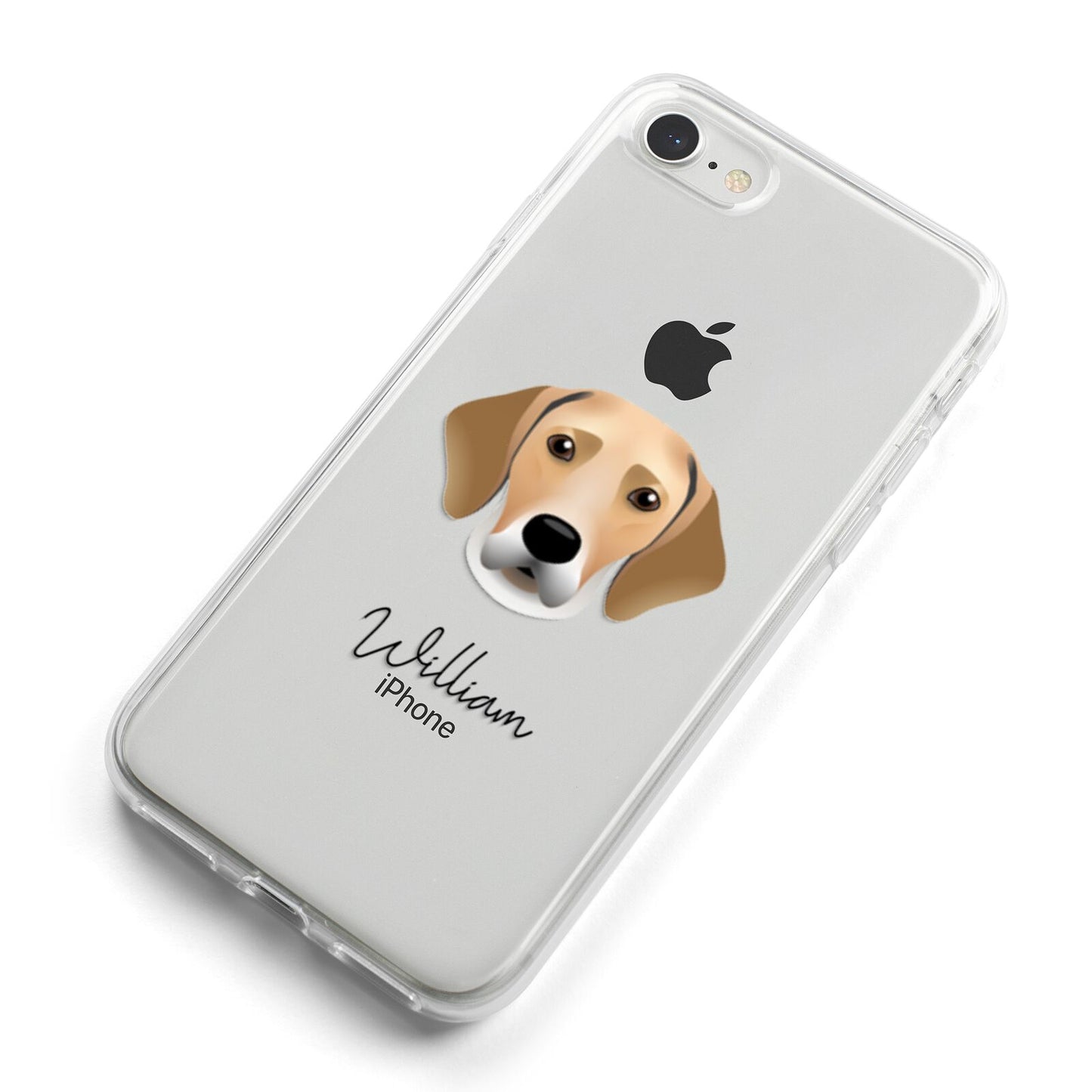 Harrier Personalised iPhone 8 Bumper Case on Silver iPhone Alternative Image