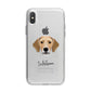 Harrier Personalised iPhone X Bumper Case on Silver iPhone Alternative Image 1
