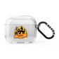 Haunted House Silhouette Custom AirPods Glitter Case 3rd Gen
