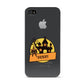 Haunted House Silhouette Custom Apple iPhone 4s Case