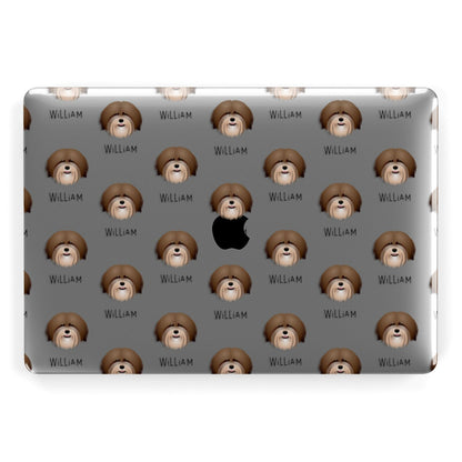 Havanese Icon with Name Apple MacBook Case