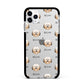 Havanese Icon with Name Apple iPhone 11 Pro Max in Silver with Black Impact Case