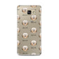 Havanese Icon with Name Samsung Galaxy A5 2016 Case on gold phone