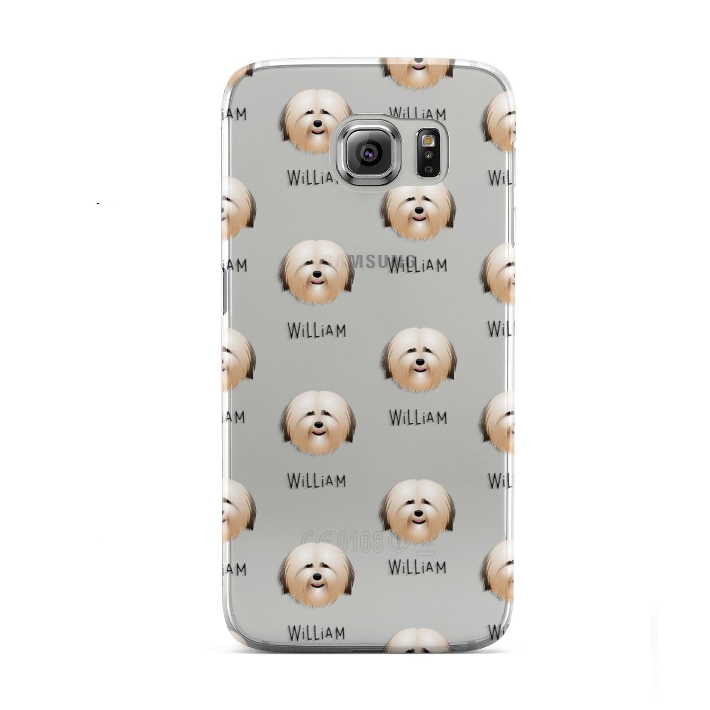 Havanese Icon with Name Samsung Galaxy S6 Case