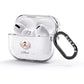 Havanese Personalised AirPods Glitter Case 3rd Gen Side Image