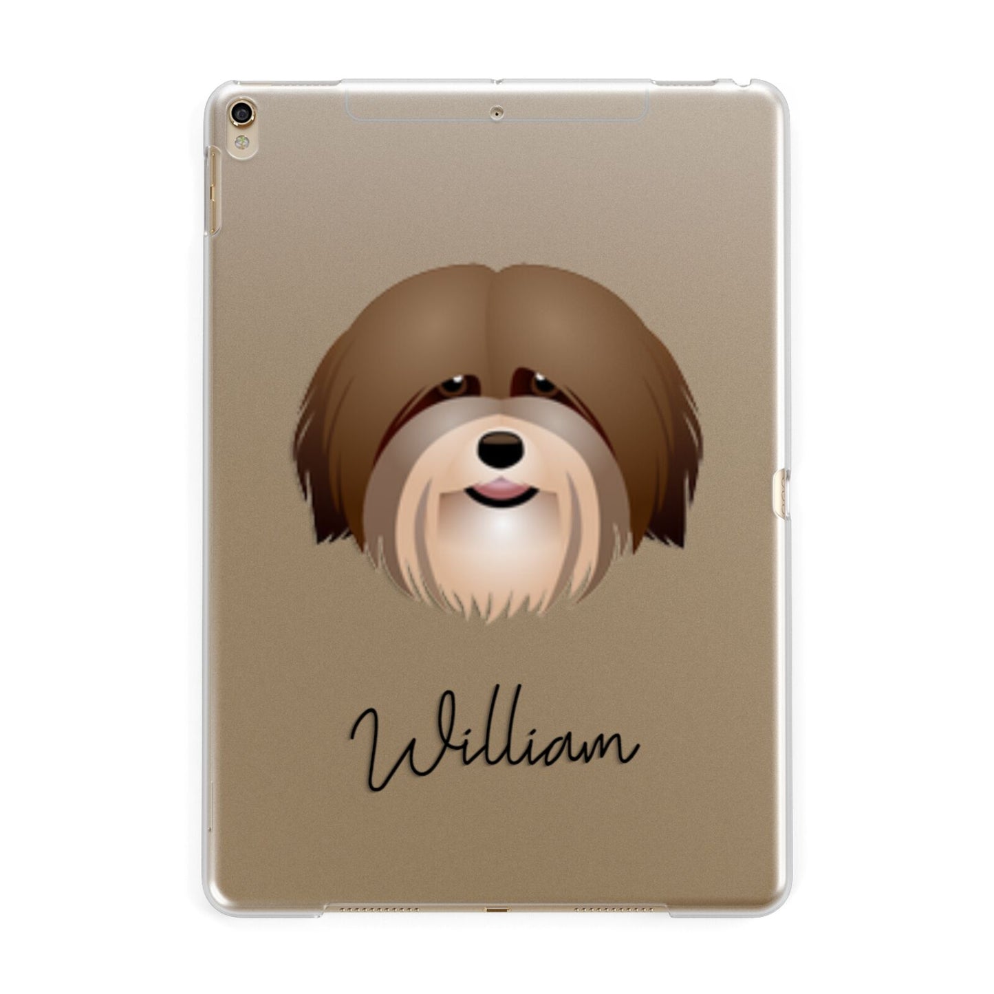 Havanese Personalised Apple iPad Gold Case