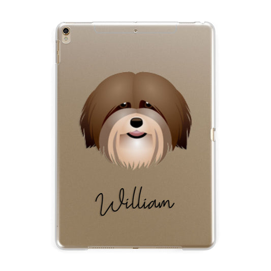 Havanese Personalised Apple iPad Gold Case
