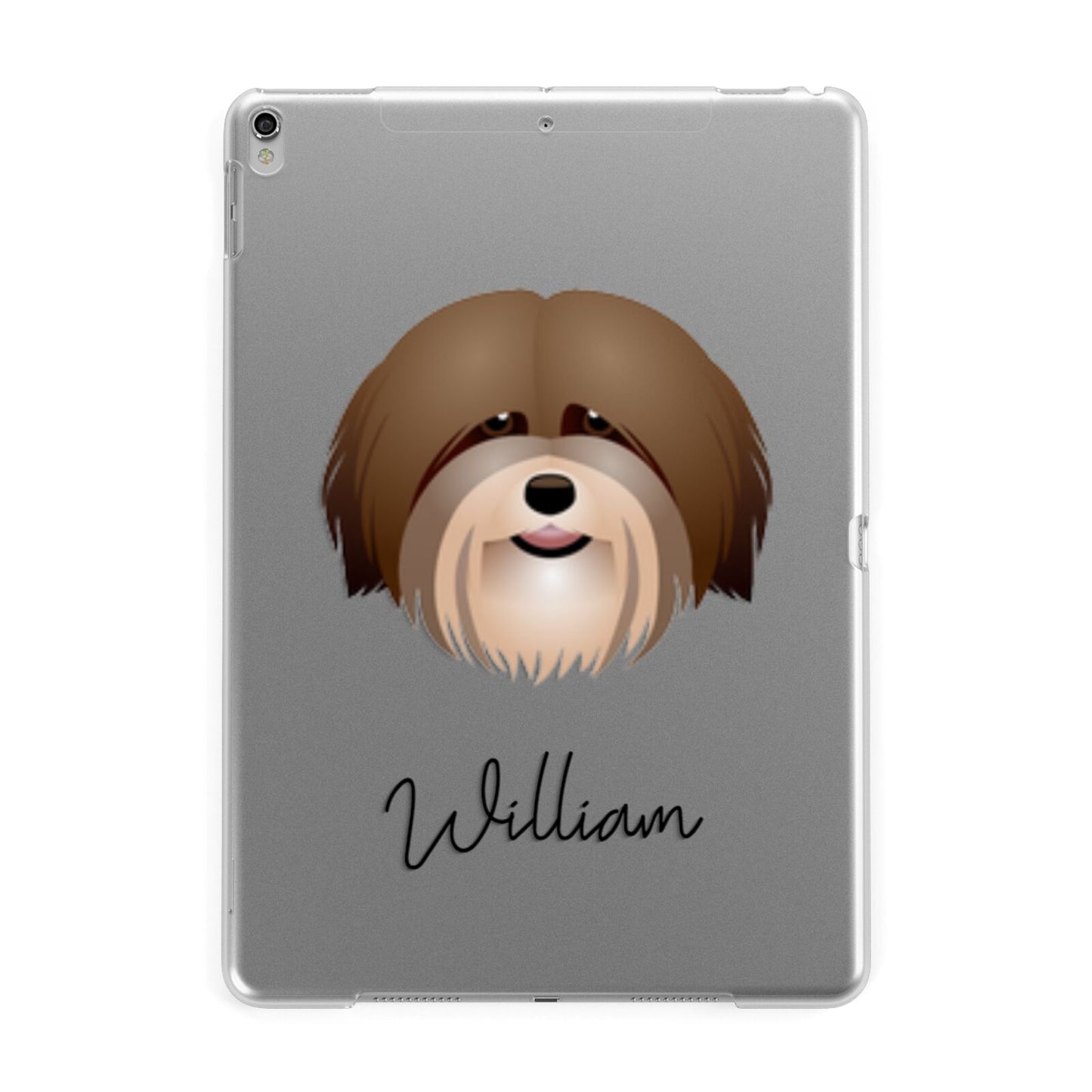 Havanese Personalised Apple iPad Silver Case