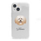 Havanese Personalised iPhone 13 Mini Clear Bumper Case