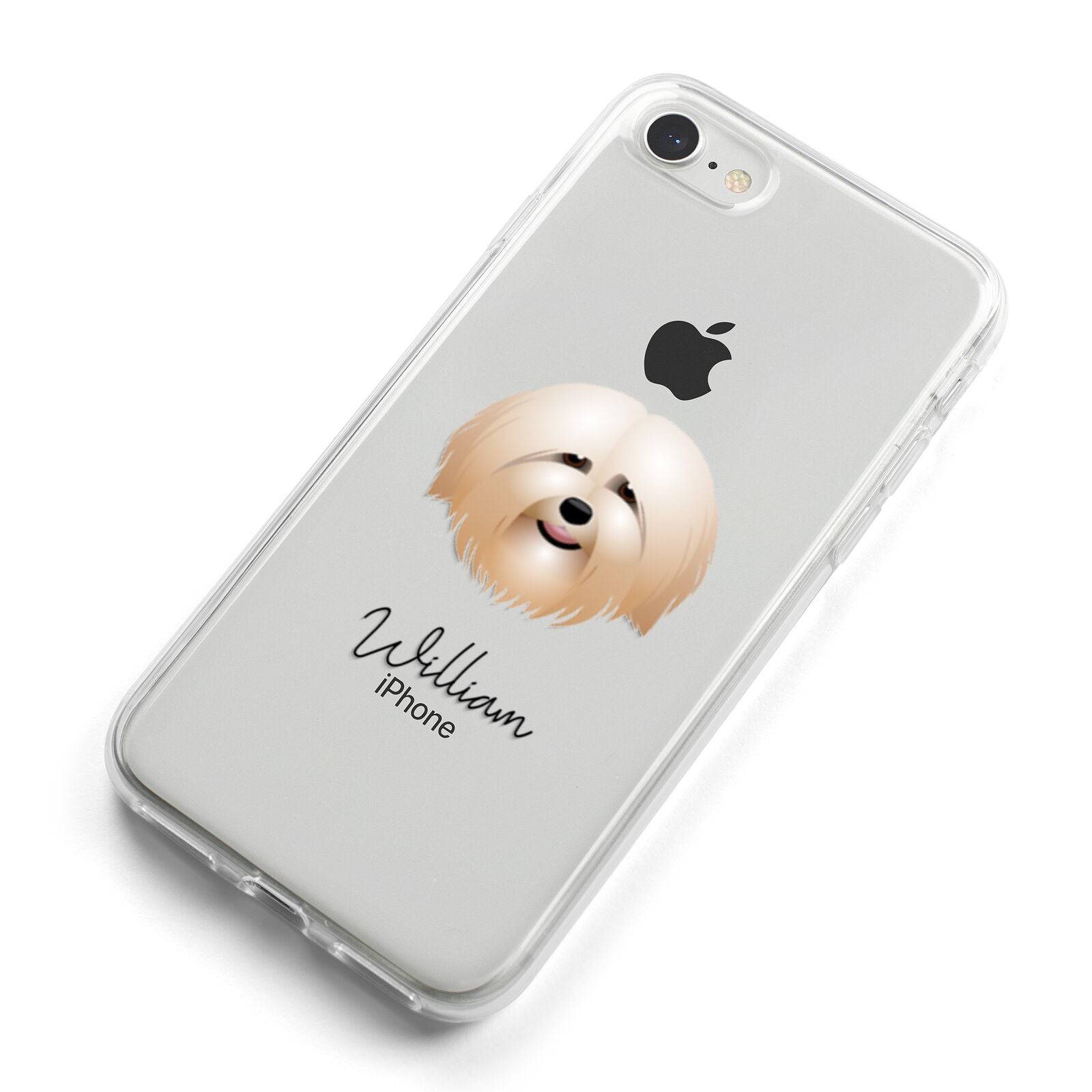 Havanese Personalised iPhone 8 Bumper Case on Silver iPhone Alternative Image