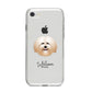 Havanese Personalised iPhone 8 Bumper Case on Silver iPhone