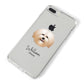Havanese Personalised iPhone 8 Plus Bumper Case on Silver iPhone Alternative Image