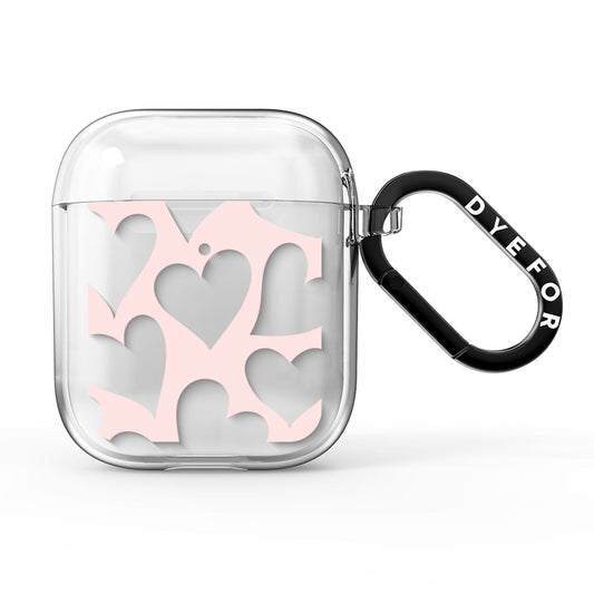 Heart AirPods Clear Case