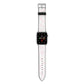 Heart Apple Watch Strap with Silver Hardware